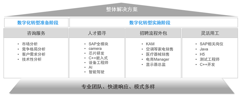 BG大游集团国际人力资源公司的一站式整体人才解决方案